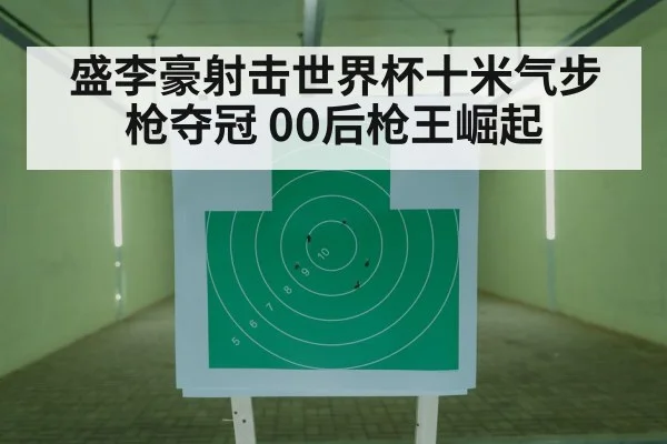 10m air rifle competition